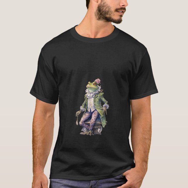 Vintage Froschfrösche Fairytale Frosch T-Shirt (Vorderseite)