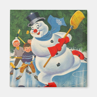 Vintage Frostbeständigkeit bei Skaten Magnet
