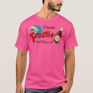 Vintage Frostie Root Beer Design T-Shirt