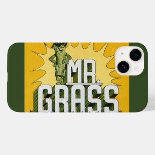 Vintage-Fruchkisten-Etikettenkunst Mr. Grass Sparg Case-Mate iPhone 14 Hülle