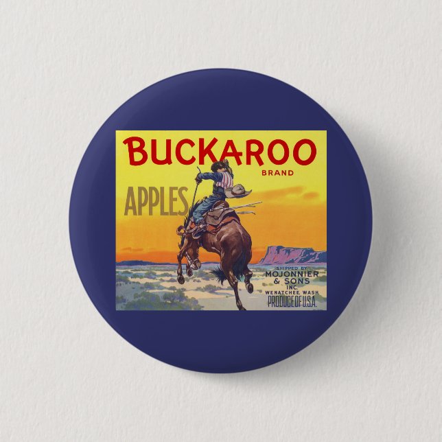 Vintage Fruchtkäse Button (Vorderseite)