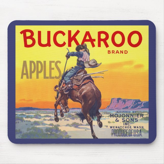 Vintage Fruchtkäse Mousepad (Vorne)