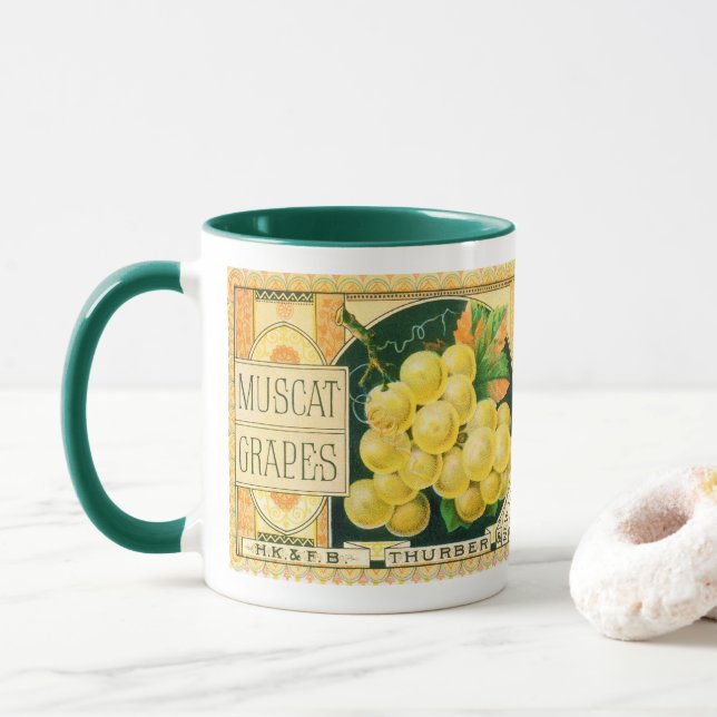 Vintage Fruchtkäse Tasse (Mit Donut)