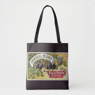 Vintage-Fruchtschachtel-Etiketten-Kunst, Imperial- Tasche