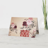 Vintage Frühjahrs-Doppelhappines/Chinesische Hochz