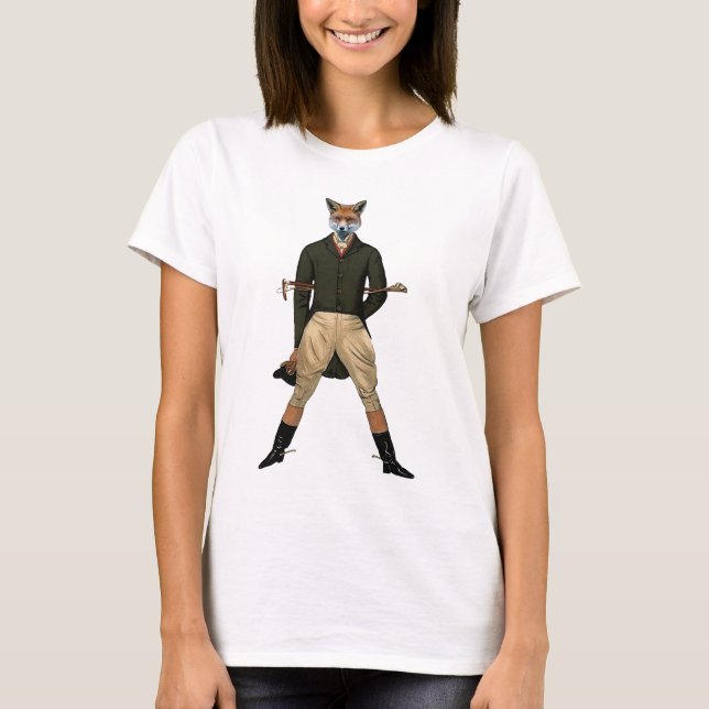 Vintage Fuchsjagd T-Shirt (Vorderseite)