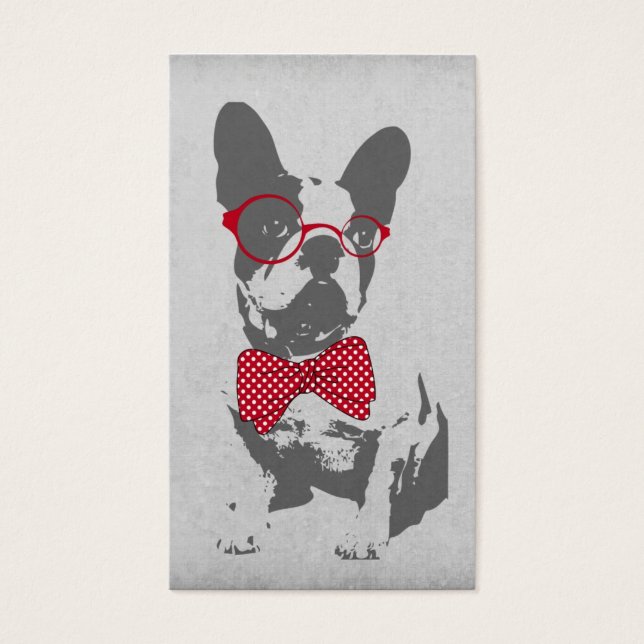Vintage Funny French Bulldog (Devant)