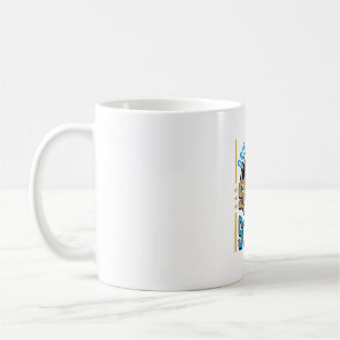 Vintage Fußball Dribbling Pass Schuss Tor T-Shirt Kaffeetasse