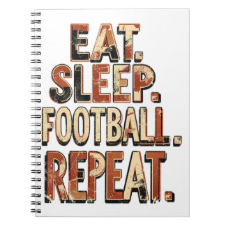 Vintage-Fußball-Fan-Design | Retro-Fußball-Grafik Notizblock