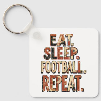 Vintage-Fußball-Fan-Design | Retro-Fußball-Grafik Schlüsselanhänger
