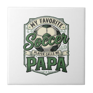 Vintage-Fußball-Papa-Shirt-Design_1 Fliese