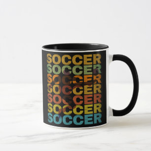 VINTAGE-FUSSBALL TASSE
