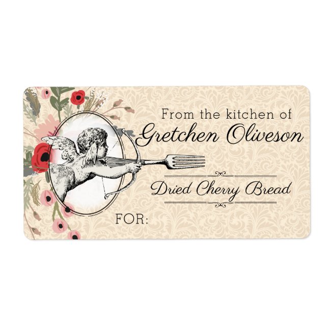 Vintage Gabel aus der Aufkleberküche (Vorne)