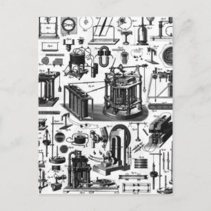 Vintage GADGETS Postkarte