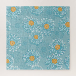 Vintage Gänse: Blumenmuster der Kontur.