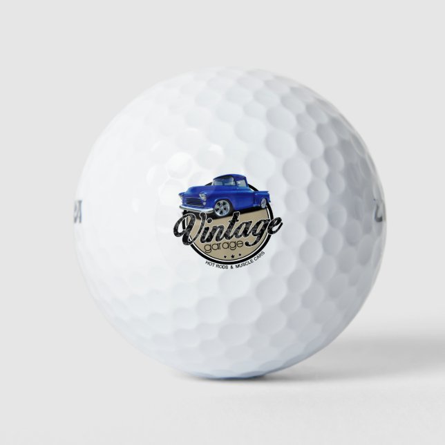 Vintage Garage Golfball (Vorderseite)