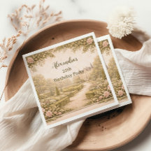 Vintage-Garten-Landgeburtstag