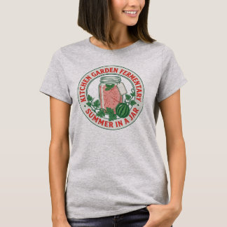 Vintage-Gärungsabzeichen | Küchengarten Sommer T-Shirt