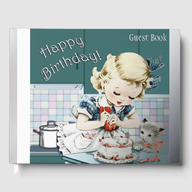 Vintage Gästebuch (Vorderseite)