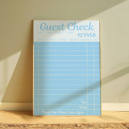 Vintage-Gästebuchplakat | Retro-Restaurant-Kunst Poster