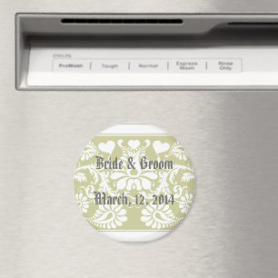 Vintage Gastgeschenke Hochzeiten Magnet