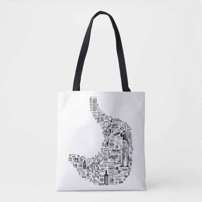 Vintage Gastroenterologie - Gastroenterologie Tasche (Vorderseite)