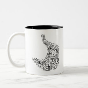 Vintage Gastroenterologie - Gastroenterologie Zweifarbige Tasse