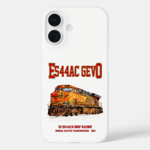 Vintage GE ES44AC GEVO Diesellokomotive iPhone 16 Hülle