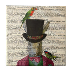 Vintage geänderte fliese