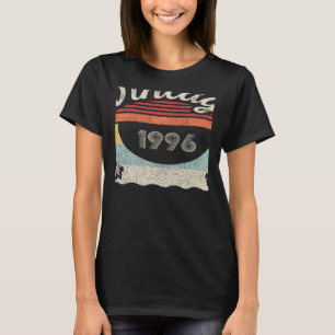 Vintage Geboren 1996 26. Geburtstag 26 Jahre alt T-Shirt