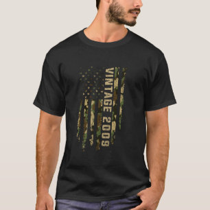 Vintage Geboren 2009 16. Geburtstag Amerikanische T-Shirt