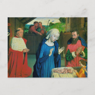 Vintage-Geburts-Jesus-Postkarte Postkarte