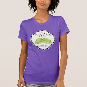 Vintage-Geburtsjahr-Weinetikett T-Shirt