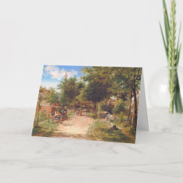 Vintage Geburtskarte Karte