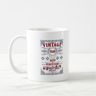 Vintage-Geburtstag - Im Laufe der Zeit perfektioni Kaffeetasse