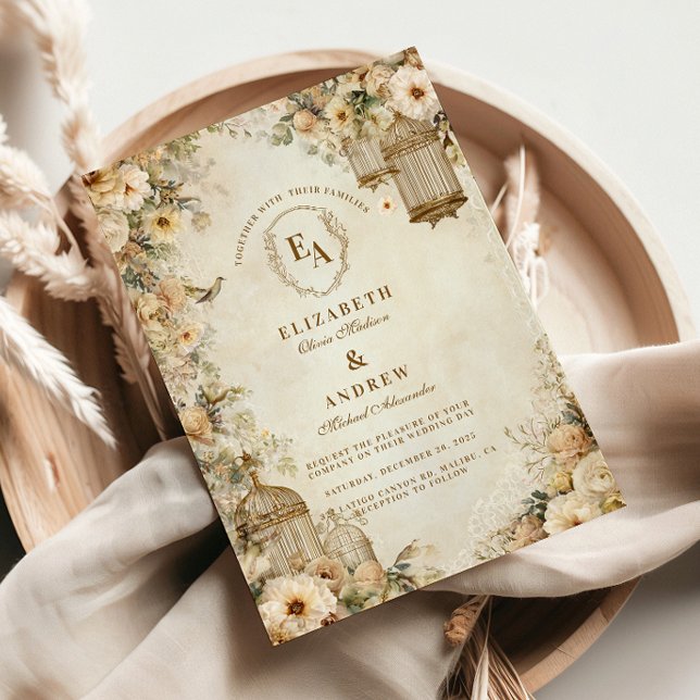 Vintage Geburtstagsfeier Einladung (Von Creator hochgeladen)