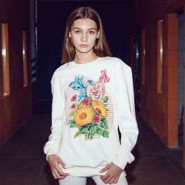 Vintage Geburtstagsgeschenke für 21-jährige Weibch Sweatshirt