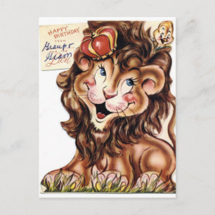 Vintage Geburtstagskarte Postkarte