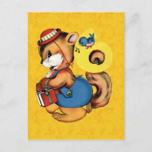 Vintage Geburtstagskarte Postkarte