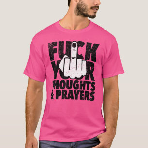 Vintage Gedanken und Gebete T-Shirt