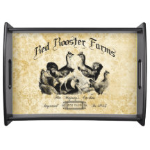 Vintage Geflügelfarm-Werbung