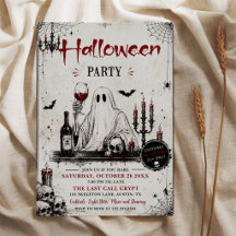 Vintage-Geister-Halloween-Party