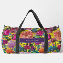 Vintage gelbe Blüte mit Monogramm