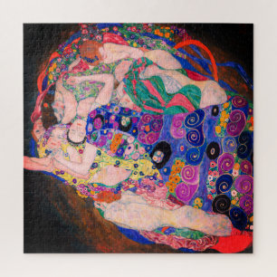 Vintage-Gemälde "Die Jungfrau" von Gustav Klimt