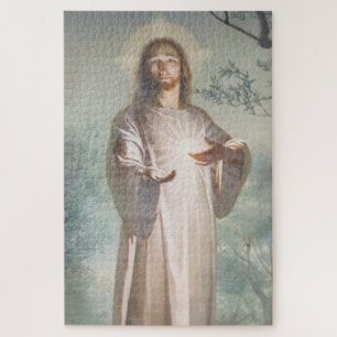 Vintage-Gemälde von Jesus Christus