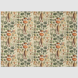 Vintage Gemüsemöglichkeiten von Adolphe Millot Seidenpapier