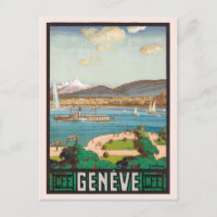 Vintage Genfer Schweiz