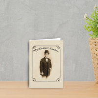 Vintage Gentleman Vatertagskarte