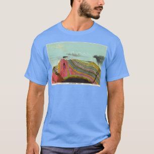 Vintage Geologie und Meteorologie Diagramm 1893 T-Shirt