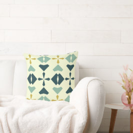 Vintage Geometric Pattern Kissen